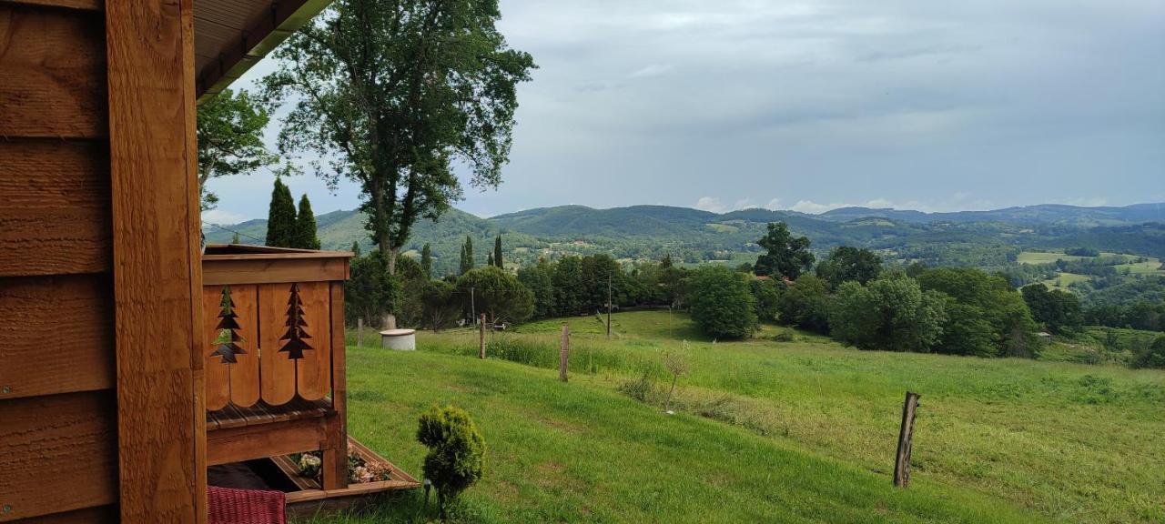 Domaine Le Lanis "Cabane De Pauline" Saint-Girons  Eksteriør bilde