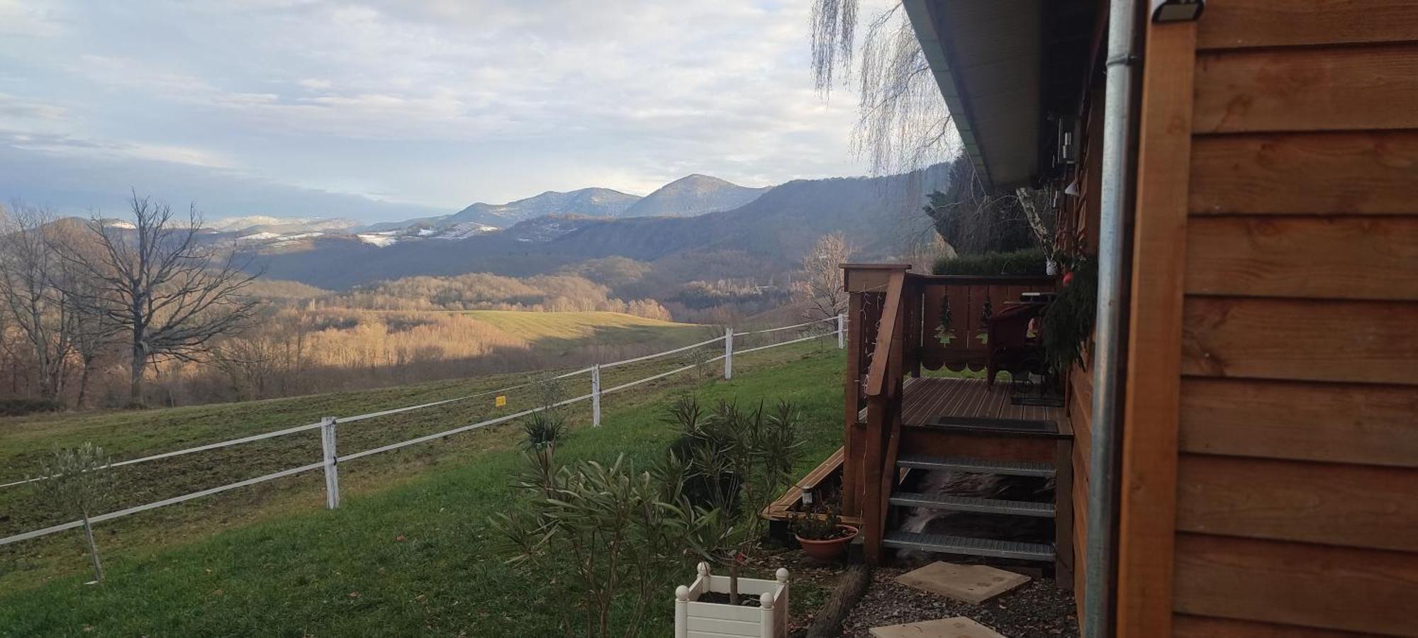 Domaine Le Lanis "Cabane De Pauline" Saint-Girons  Eksteriør bilde