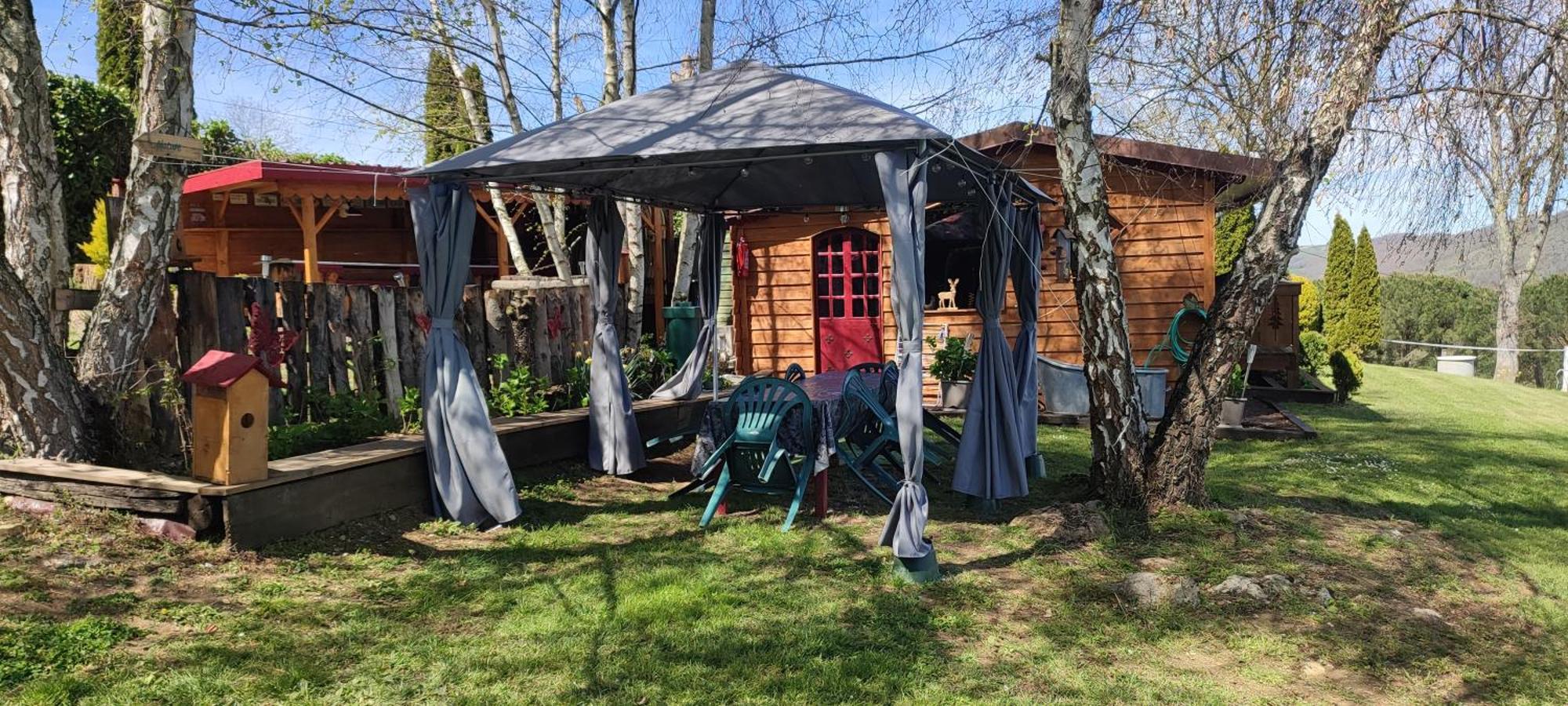 Domaine Le Lanis "Cabane De Pauline" Saint-Girons  Eksteriør bilde